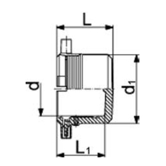 Elektrozáslepka Wavin PE100 SDR11, d 20