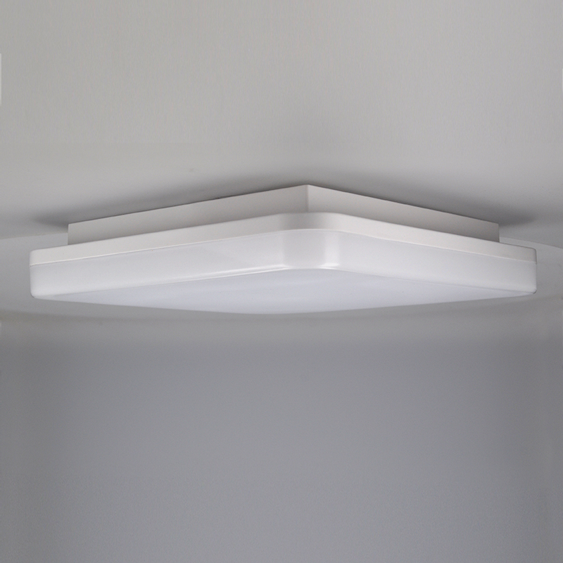 Solight LED venkovní osvětlení, přisazené, čtvercové, IP54, 24W, 1920lm, 4000K, 28cm