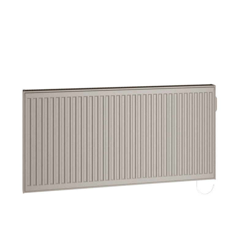 Radiátor Kermi E-Panel Profil horizontální F1E 21 600 x 500 mm, 500 W, regulátor vpravo bez zástrčky, antracit