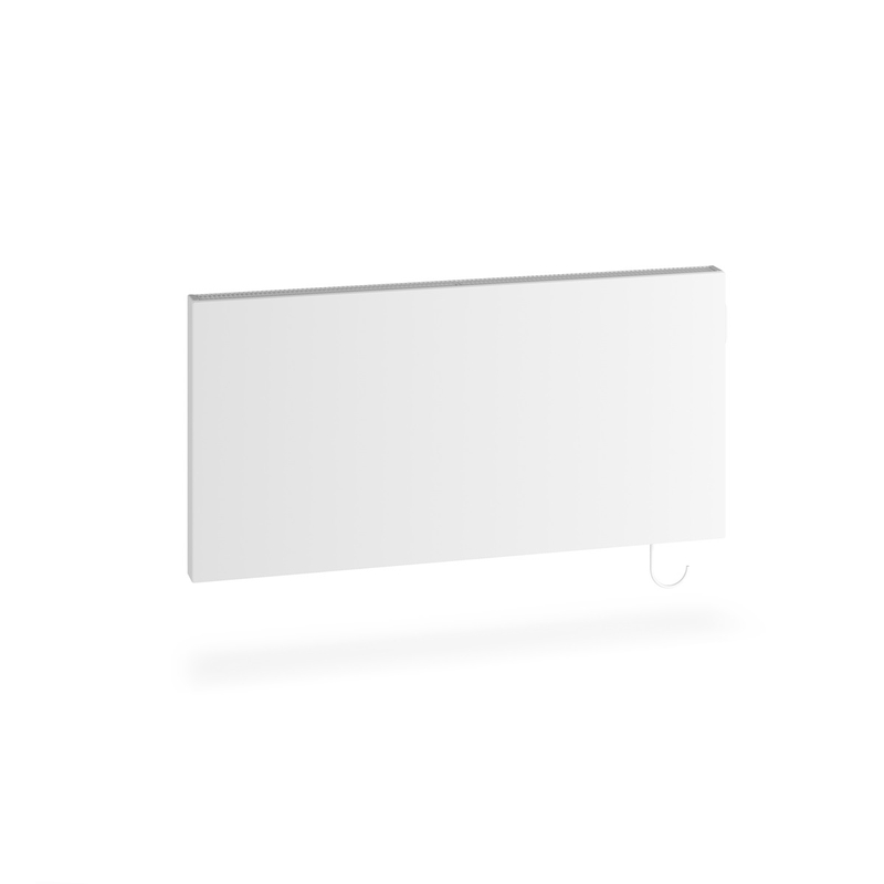 Radiátor Kermi E-Panel Plan horizontální P1E 21 600 x 800 mm, 1000 W, regulátor vpravo se zástrčkou, bílá