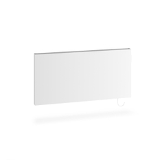 Radiátor Kermi E-Panel Plan horizontální P1E 21 600 x 800 mm, 1000 W, regulátor vpravo se zástrčkou, bílá