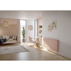 Radiátor Kermi Line Kompakt x-flair 405 x 805 mm, 560 W, bílá (pro tepelná čerpadla)