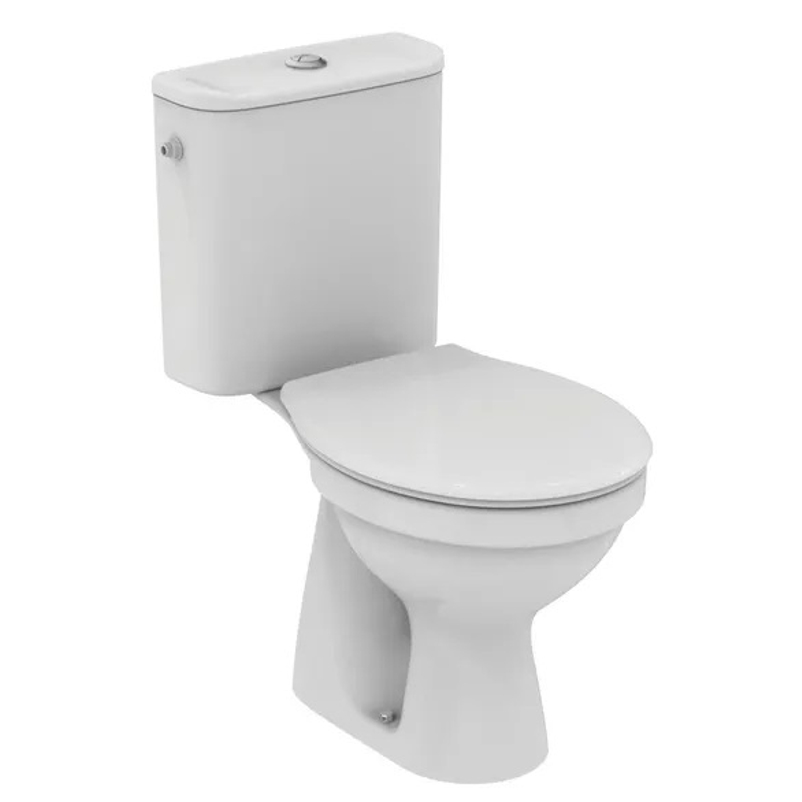 Klozet Kombi WC pack Ideal Standard Ullysse, spodní odpad, včetně zpomalovacího sedátka a nádržky, bílá