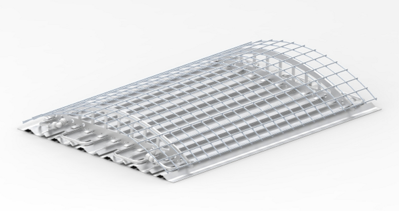 Panel stropní Isan Sofito 721 x 1400 mm, 1000 W, 6 profilů, bílá